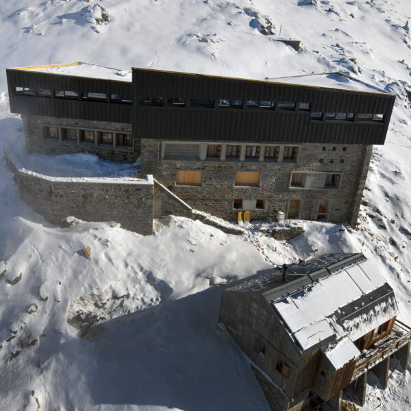 la renovation du refuge albert 1er photos le dl bruno magnien - économiste de la construction en Haute-Savoie